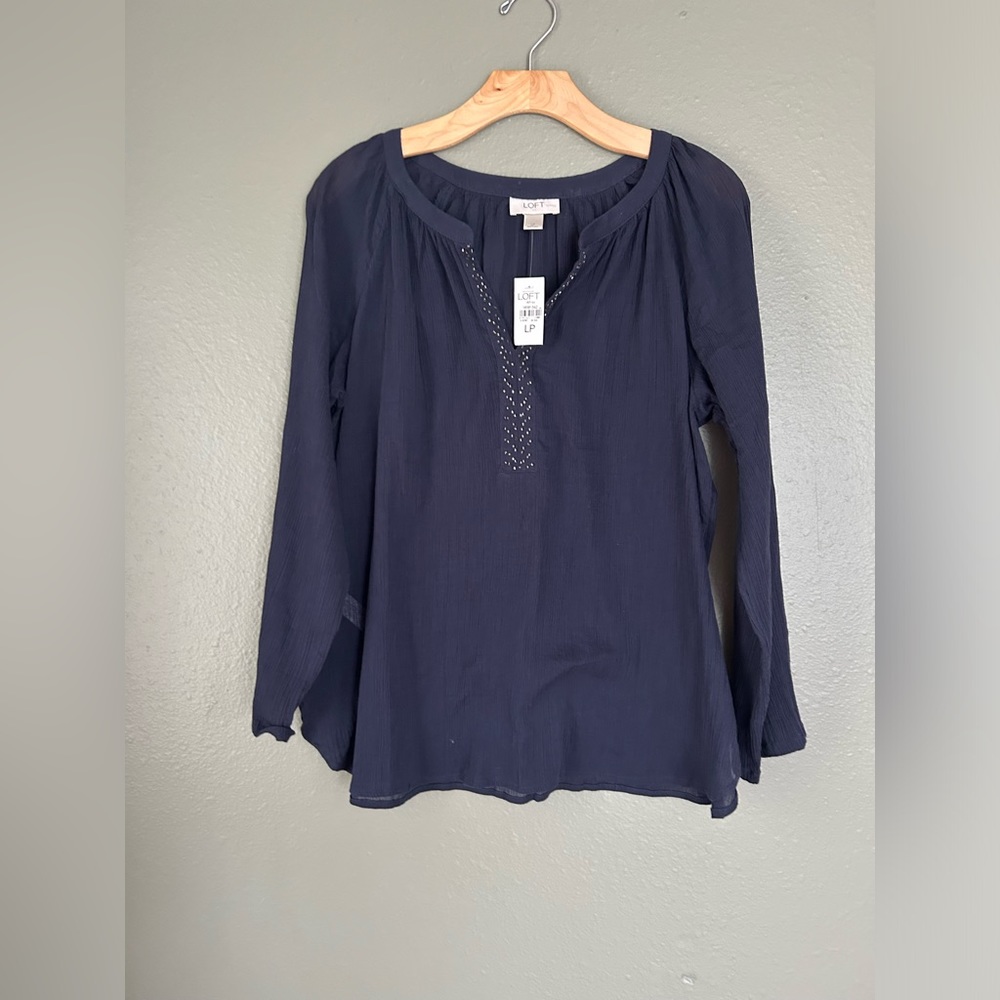 Loft cover up blouse. Breezy new with tags no holes no marks